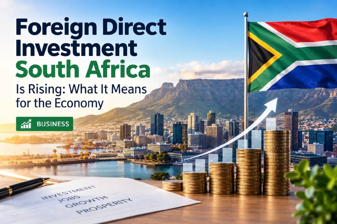 Foreign Direct Investment South Africa Is Rising