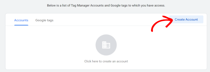 Google Tag Manager container installed on a WordPress site
